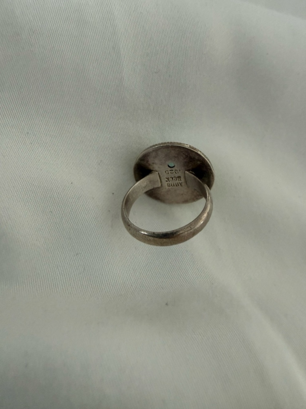 Anna Beck Chalcedony Disk Ring - Gili Ring - Worn Once - Size 6 - Picture 2 of 4